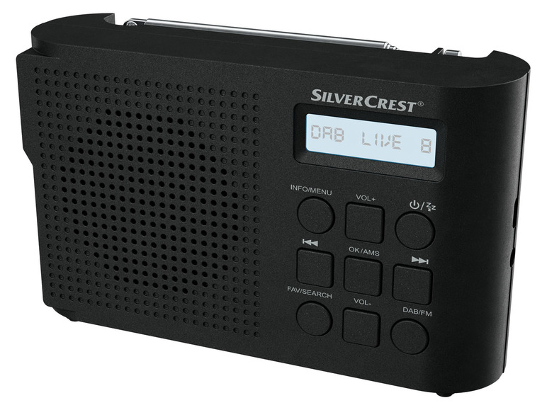 Prejsť na zobrazenie na celú obrazovku: SILVERCREST® Digitálne rádio DAB+ SDR 1.5 B1 – obrázok 1