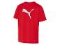 Červené Puma tričko s bielym logom.