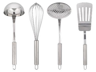 SILVERCREST® Súprava kuchynských pomôcok Premium, 4-dielna