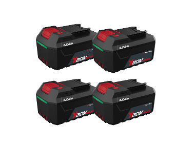 PARKSIDE® Akumulátor 20 V/4 Ah PAP 204 A1, 4 kusy