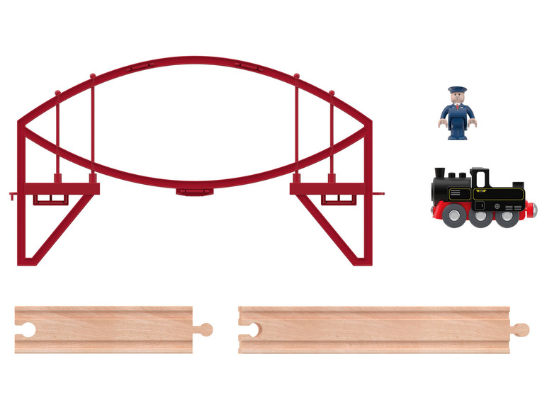Prejsť na zobrazenie na celú obrazovku: Playtive Doplnkové príslušenstvo k drevenej železnici – obrázok 4