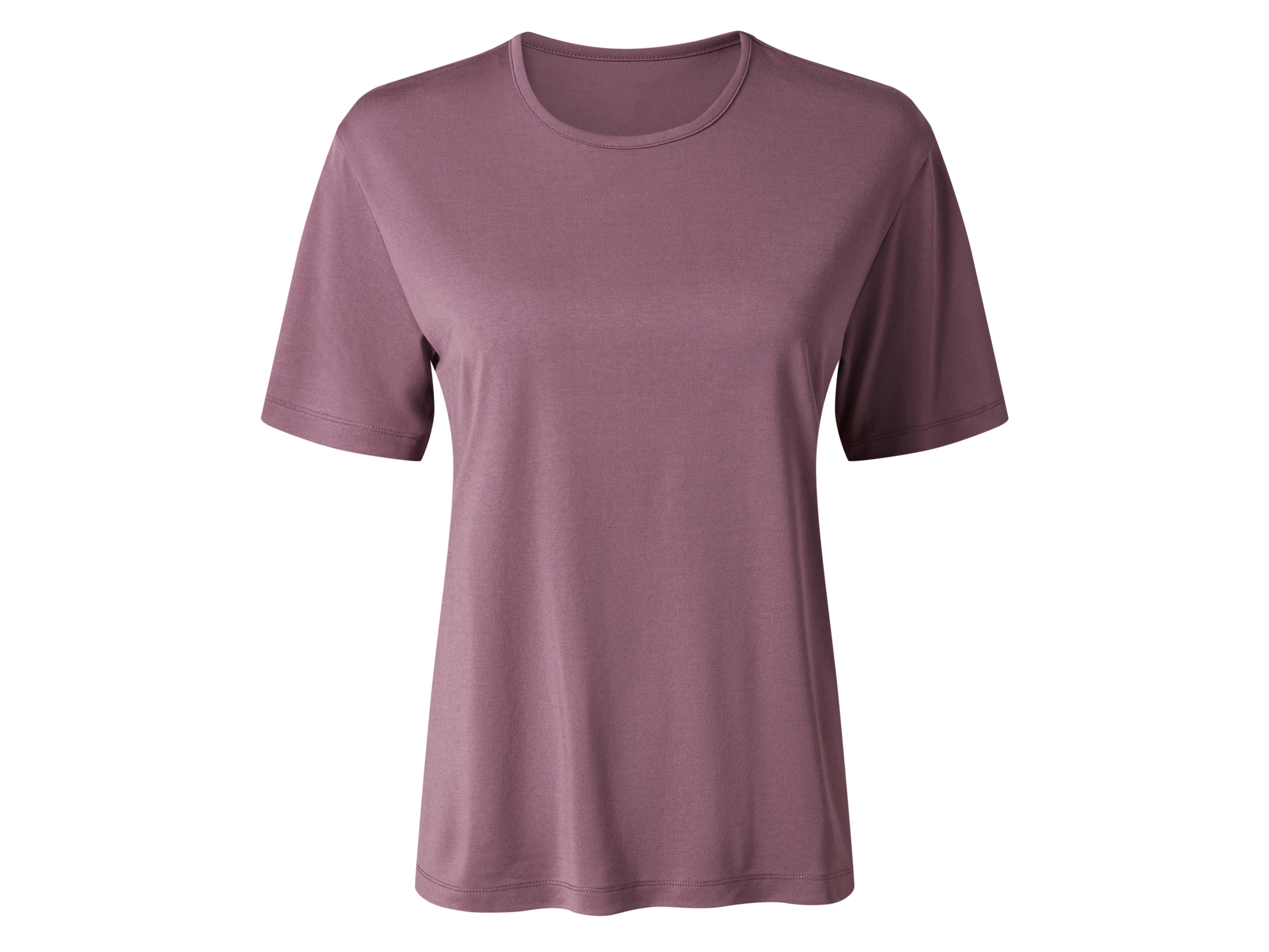 esmara® Dámske tričko Premium (tmavoružová, XS (32/34))