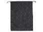 Čierne sťahovacie vrecko s opakovaným vzorom loga „esmara“