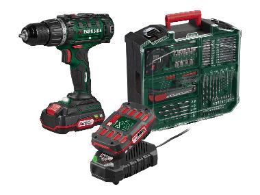 PARKSIDE® Aku vŕtací skrutkovač s príslušenstvom 20 V PABS 20-Li G8