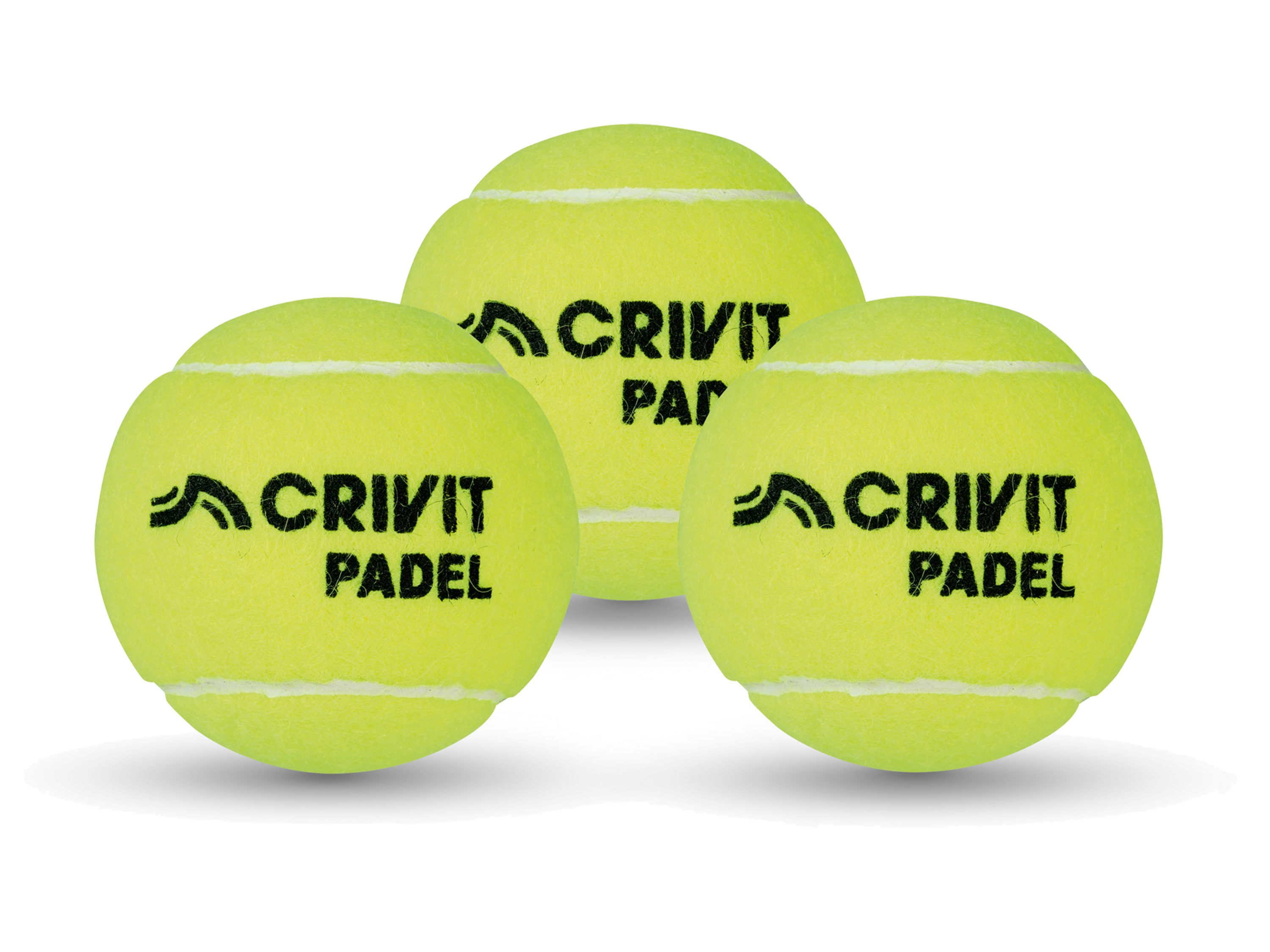 CRIVIT Loptičky na padel, 3 kusy - 1