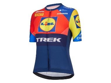 SANTINI Team Lidl-Trek 2025, dámsky krátky cyklodres