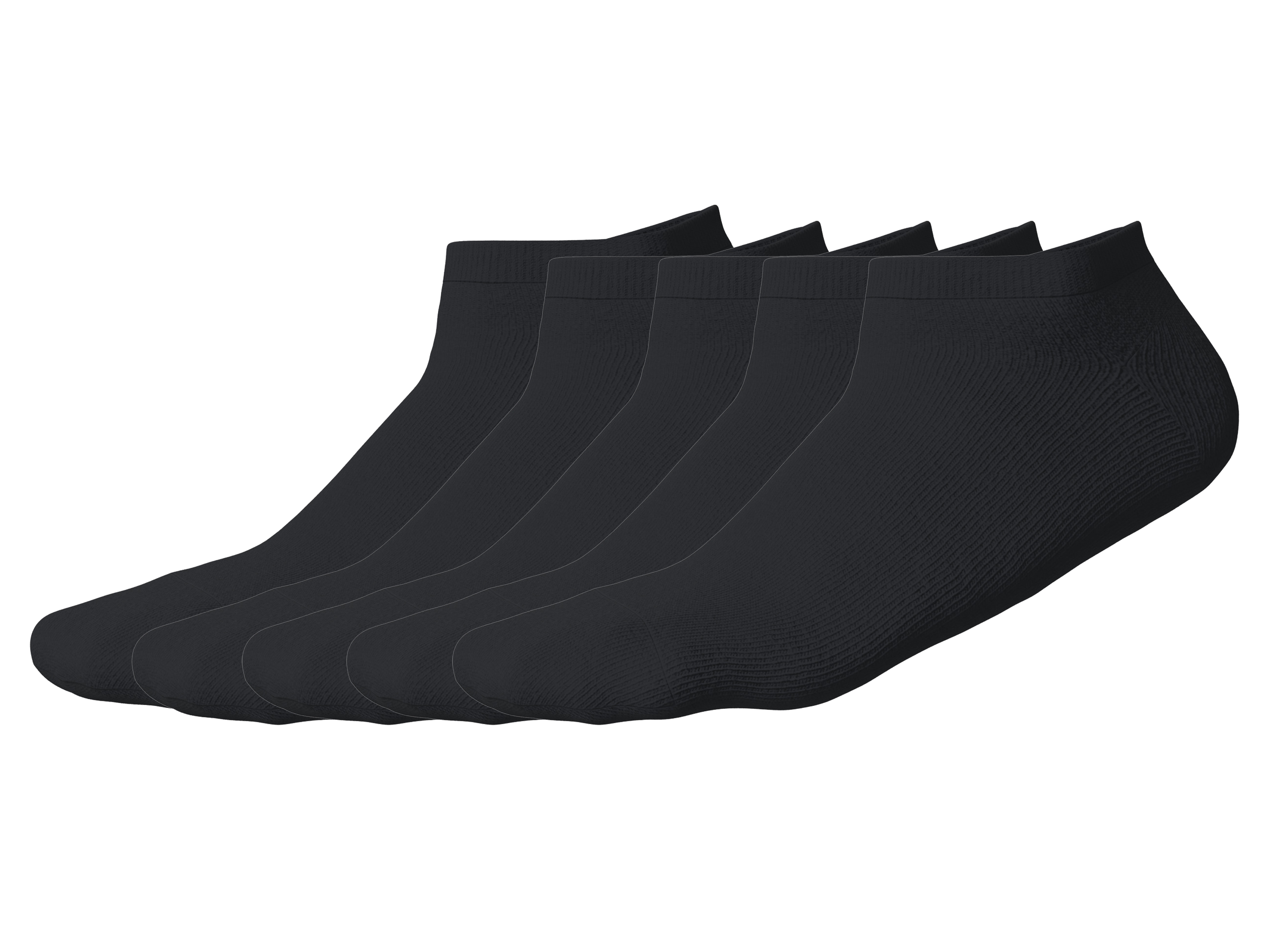 E-shop esmara Men Pánske členkové ponožky, 5 párov (čierna, 39/42)