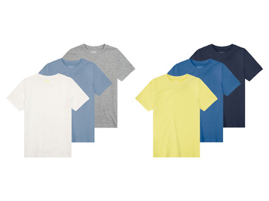 PEPPERTS® Chlapčenské jednofarebné tričko, 3 kusy