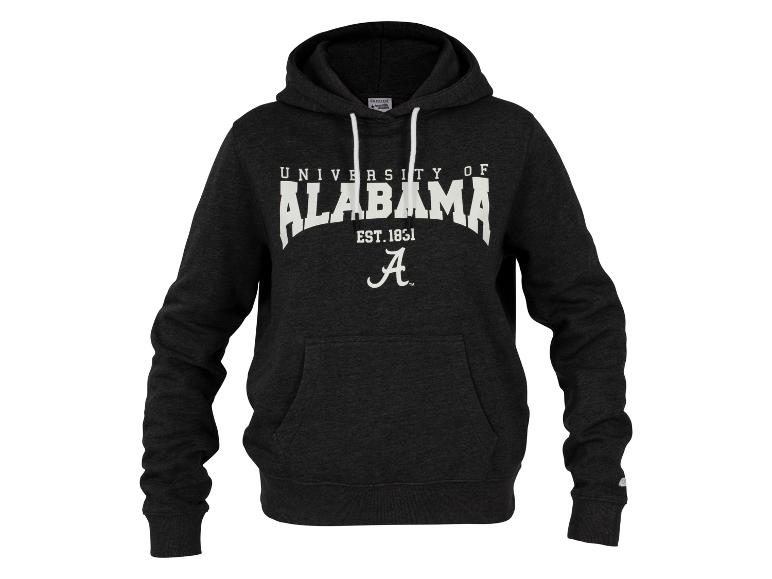 Tmavosivá mikina s kapucňou University of Alabama.