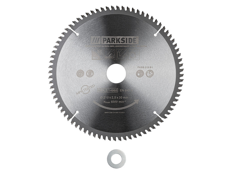 Prejsť na zobrazenie na celú obrazovku: PARKSIDE® Pílový kotúč 210 mm PKSB 210 B1 – obrázok 2