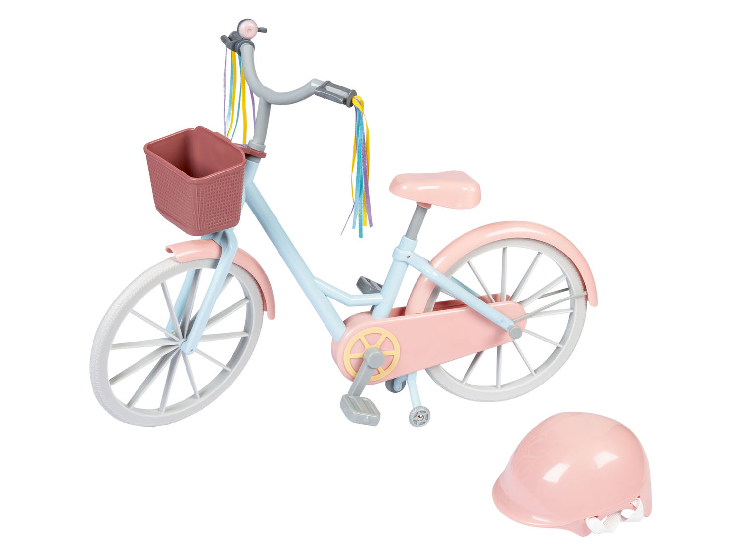 Playtive Príslušenstvo pre bábiku Julia (bicykel + helma)