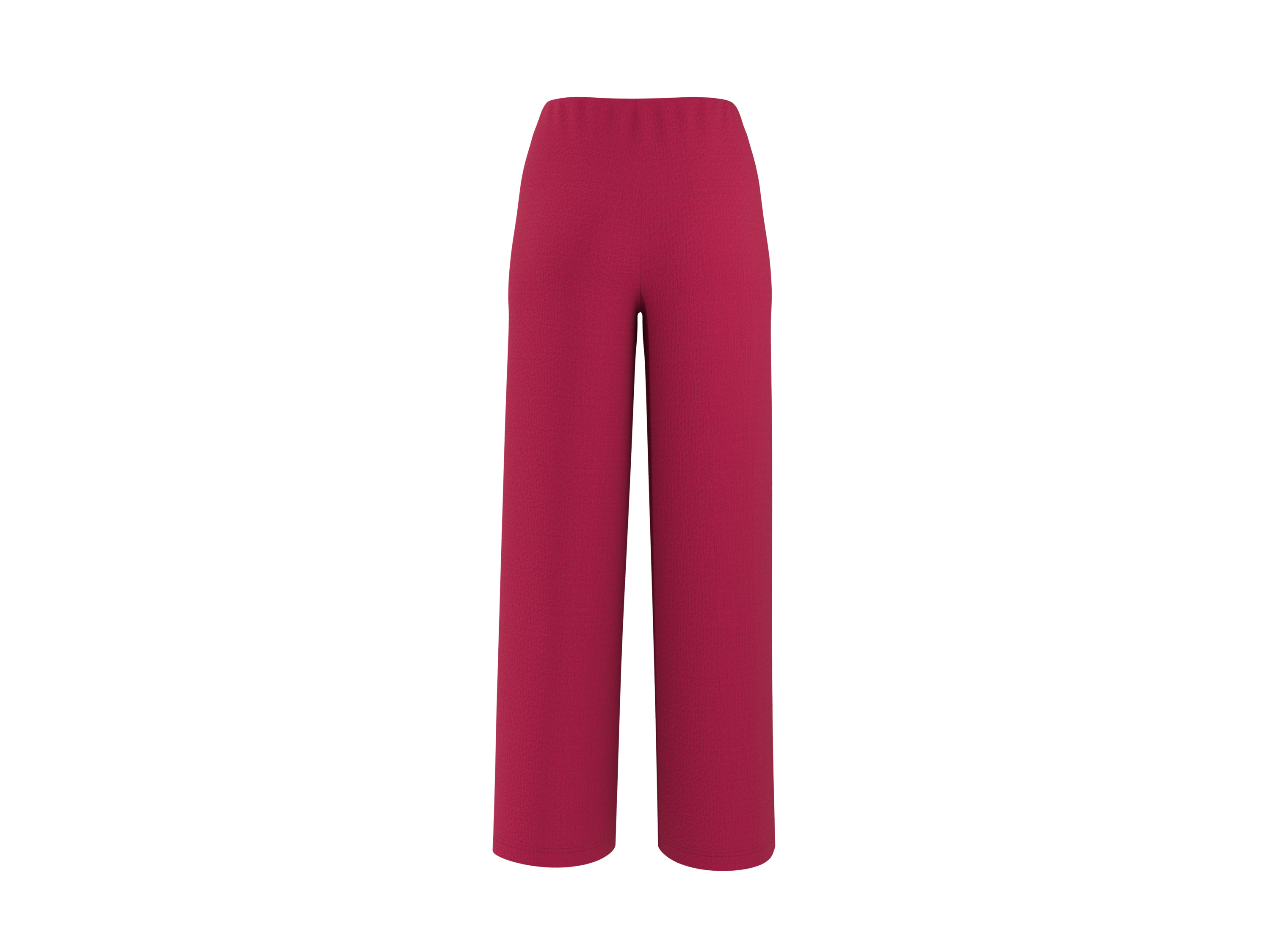 ESMARA® Dámske nohavice „Wide Leg“ (ružová, S (36/38))