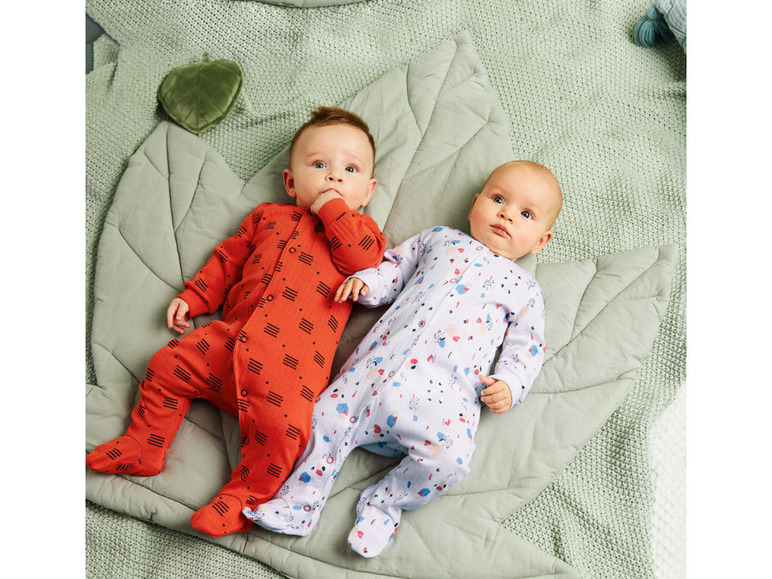 Prejsť na zobrazenie na celú obrazovku: lupilu® Dievčenský bavlnený overal na spanie pre bábätká BIO – obrázok 13