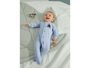lupilu® Chlapčenský bavlnený overal na spanie pre bábätká BIO