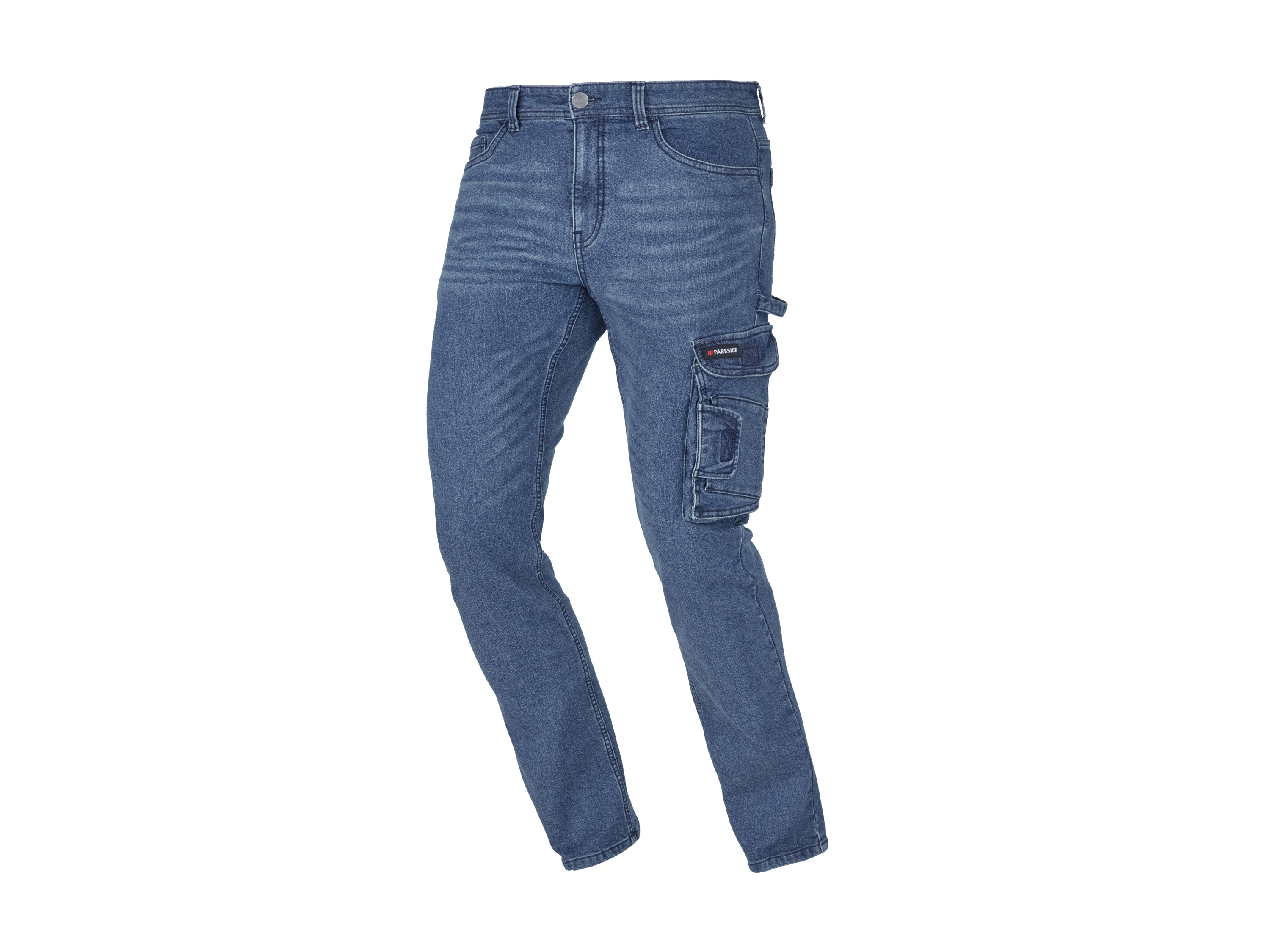 PARKSIDE® Pánske termodžínsy v pracovnom štýle (modrá, 56 (40/32))