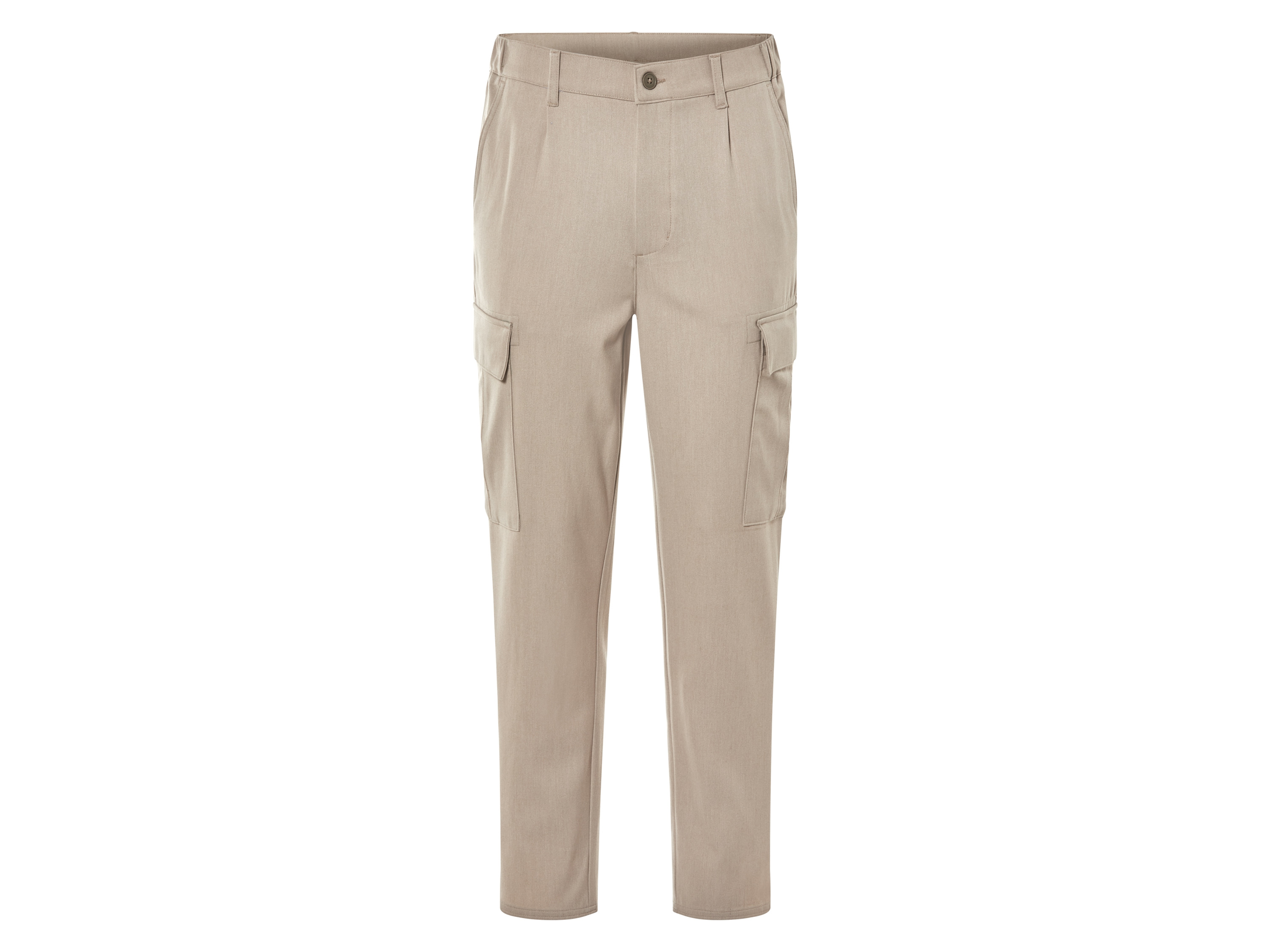 LIVERGY® Pánske cargo nohavice  (bledohnedá, S (44/46))