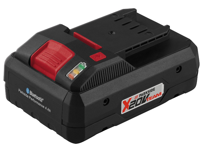 Parkside X20V Team Bluetooth batéria, 4 Ah.