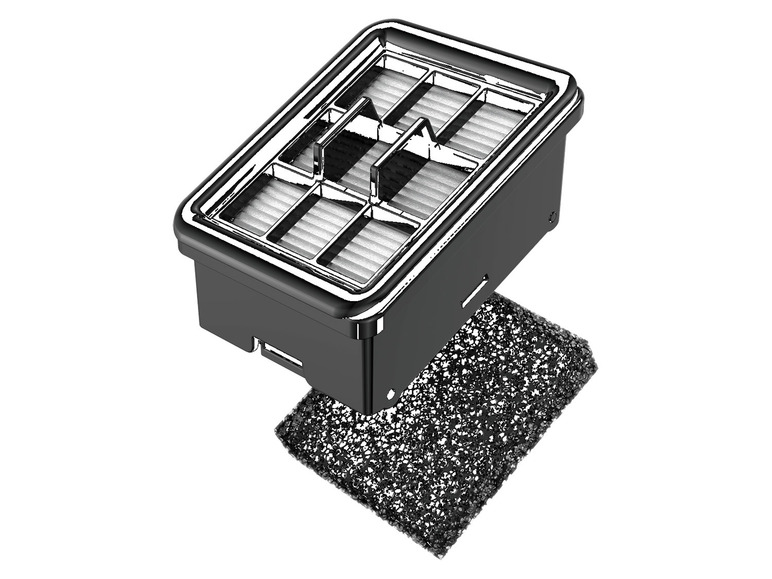 HEPA filter a penový filter pre vysávač.