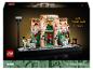 Súprava LEGO Icons French Café, s 1101 dielikmi, zobrazuje detailnú kaviareň s vonkajšou jedálenskou časťou.