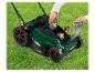 Kosačka na trávu Parkside s dvoma batériami.