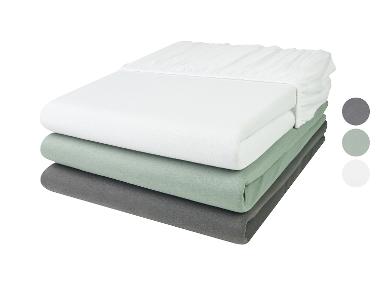 LIVARNO home Napínacia džersejová plachta, 180 – 200 x 200 cm