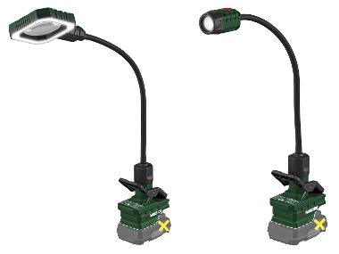 PARKSIDE® Aku LED lupa s labutím krkom PLSLA 20-Li A1 /Aku LED bodové svietidlo s labutím krkom PLSSA 20-Li A1 - bez akumulátora