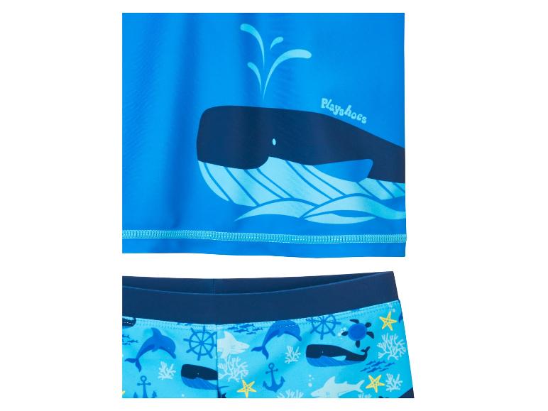 Plavky Playshoes pre deti: horná a dolná časť, morská téma.