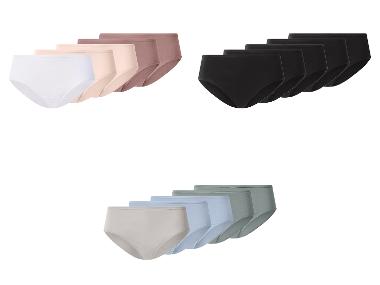 esmara® Dámske bedrové nohavičky, 5 kusov