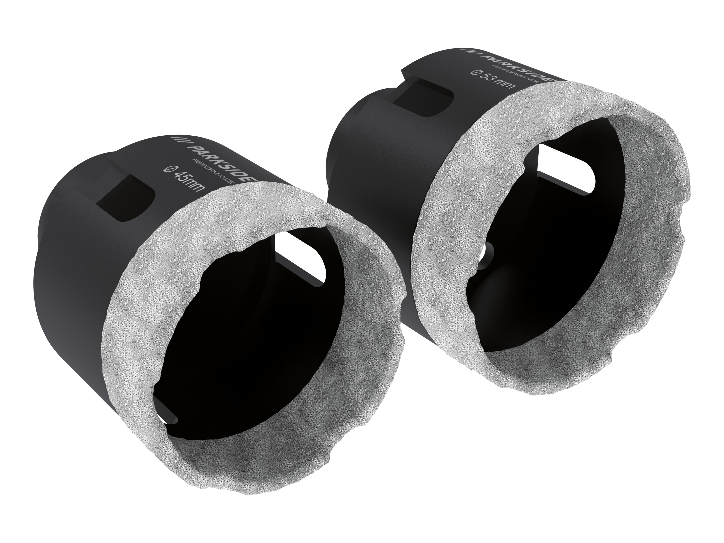 PARKSIDE PERFORMANCE® Diamantové vŕtacie korunky (Ø 45, 53 mm)