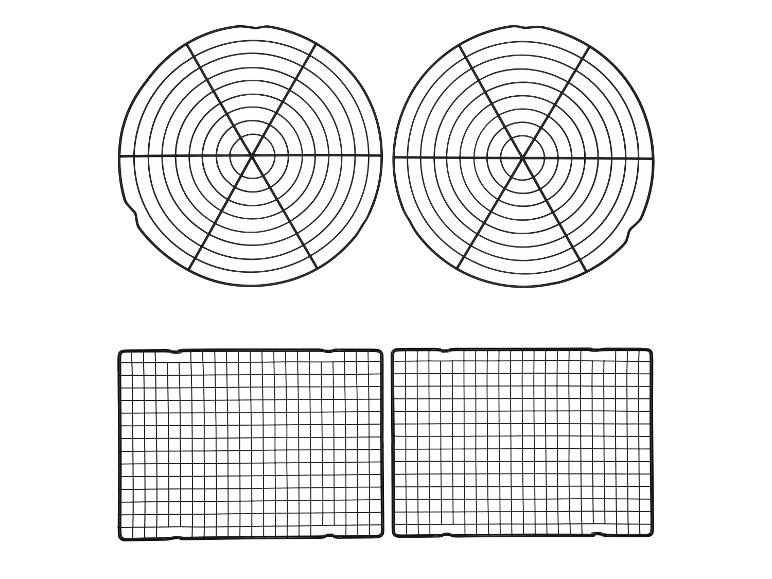 SILVERCREST® Mriežky na pečenie a ochladenie, 2 kusy