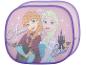 Slnečná clona do auta Disney Frozen s Annou a Elsou na ružovom pozadí