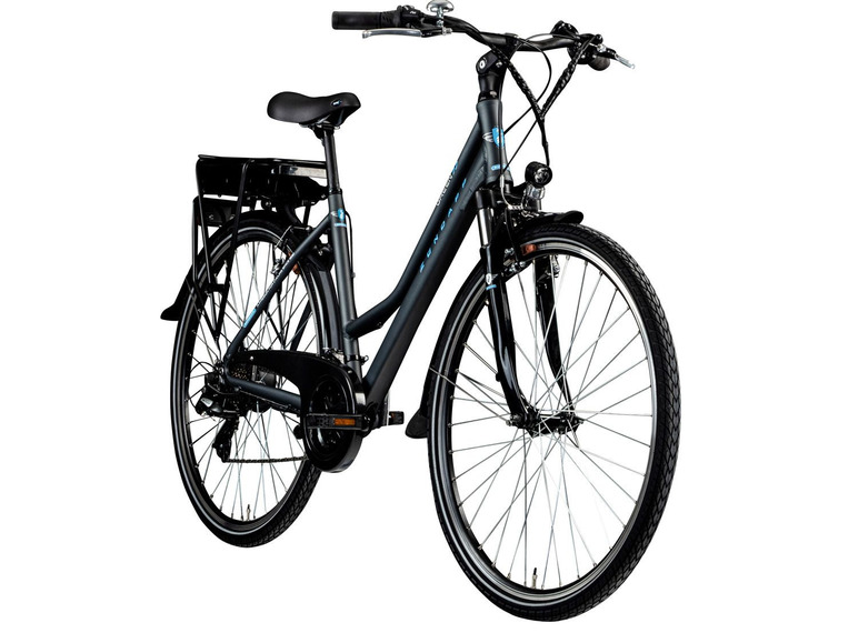 Prejsť na zobrazenie na celú obrazovku: Zündapp Elektrický trekingový bicykel 7.7 700c, 28", zelená – obrázok 9
