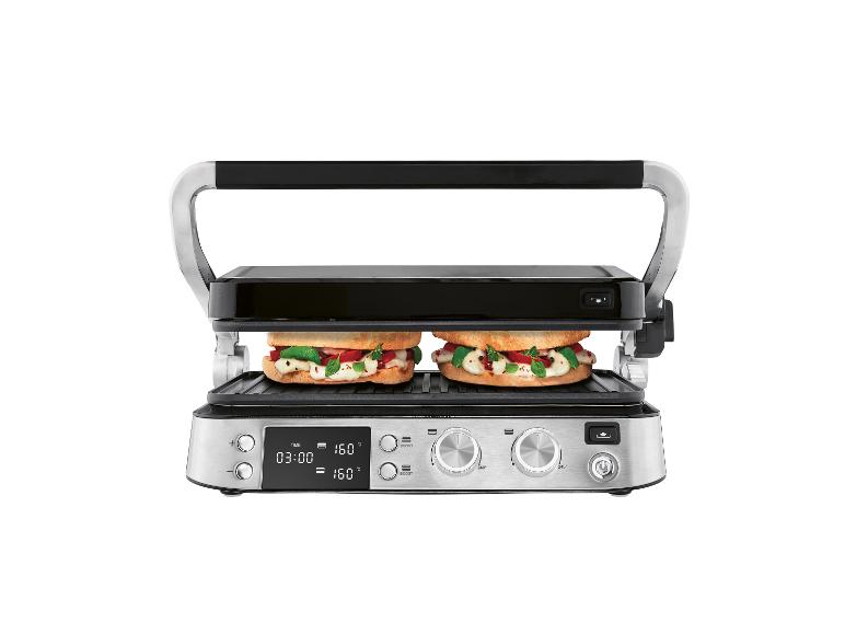 SILVERCREST® Digitálny kontaktný gril Premium SKGB 2000 A1