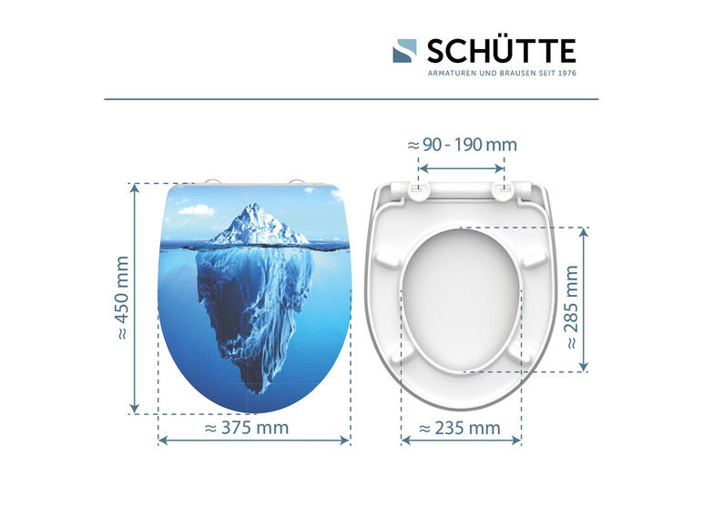 Prejsť na zobrazenie na celú obrazovku: Schütte WC doska so spomaľujúcim mechanizmom – obrázok 6