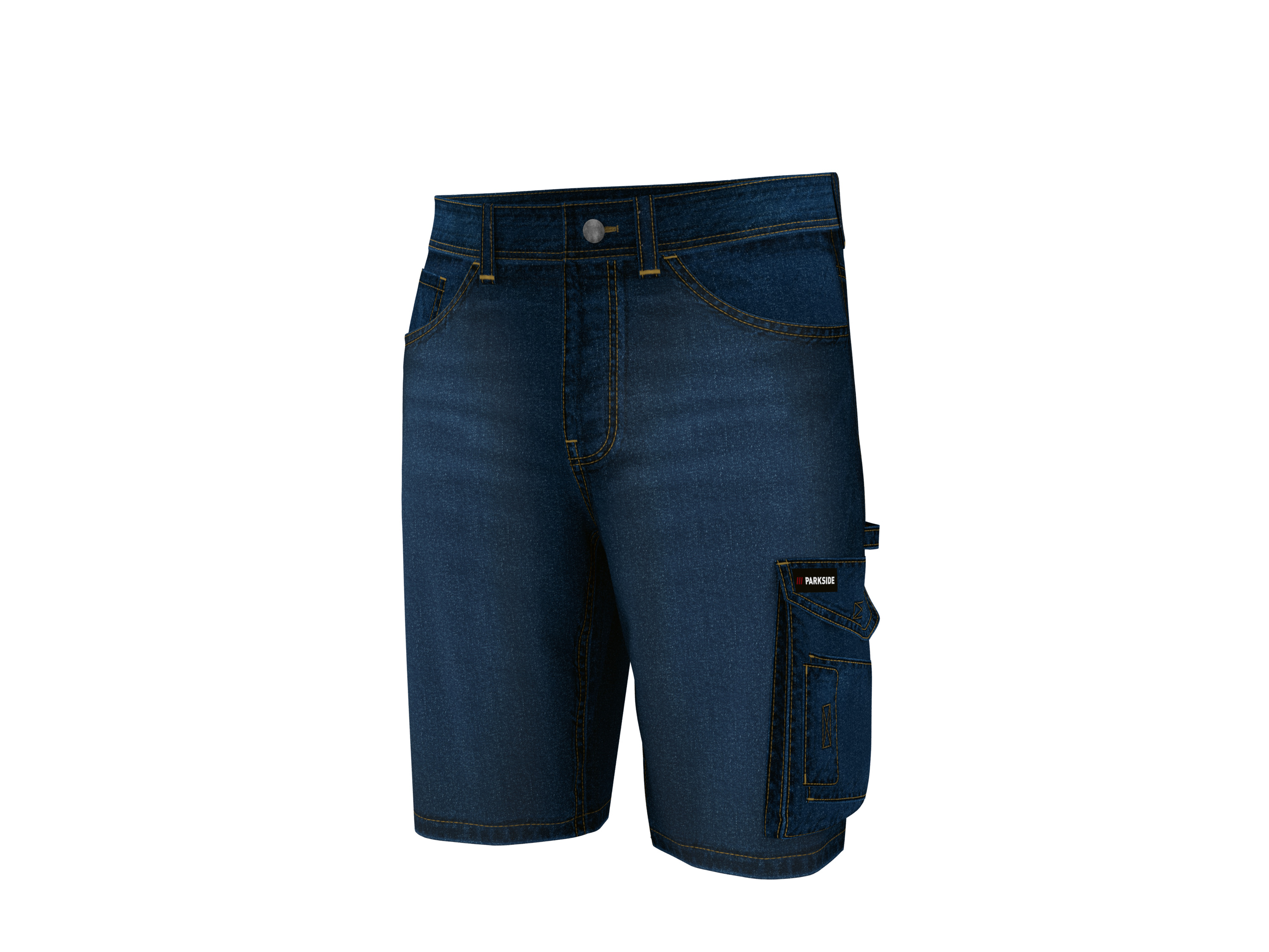 PARKSIDE® Pánske džínsové pracovné šortky (modrá, 56)