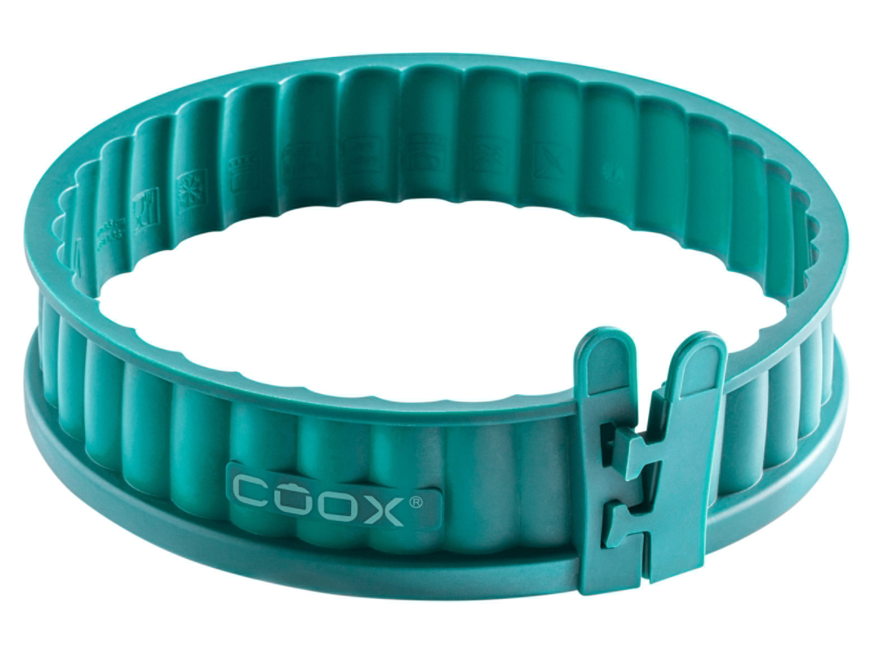 Coox Forma na koláč so skleneným dnom, Ø 18 cm  (zelená)