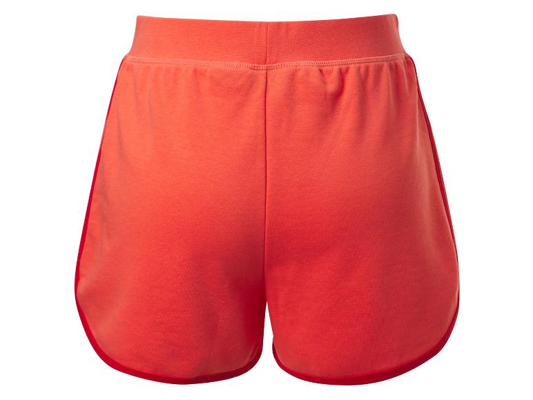 Crivit Dámske teplákové šortky (oranžová, S (36/38))