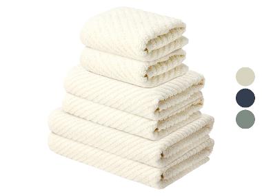 LIVARNO® Súprava froté uterákov, 6-dielna
