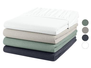 LIVARNO home Napínacia džersejová plachta, 180 – 200 x 200 cm