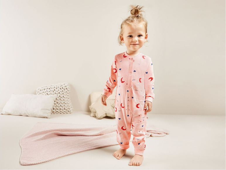 Prejsť na zobrazenie na celú obrazovku: LUPILU® Dievčenské bavlnené dupačky na spanie pre bábätká BIO – obrázok 10