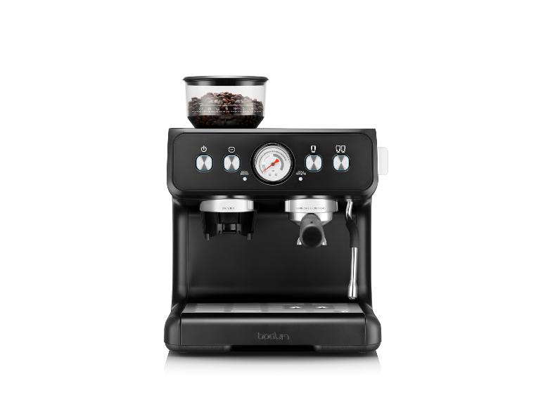 BODUM Kávovar na espresso Bistro »12459«, s integrovaným mlynčekom.