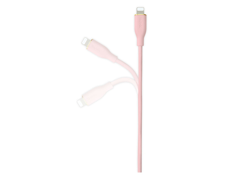 Prejsť na zobrazenie na celú obrazovku: TRONIC® Nabíjací a dátový kábel, USB-A/USB-C, Lightning, 1 m – obrázok 2