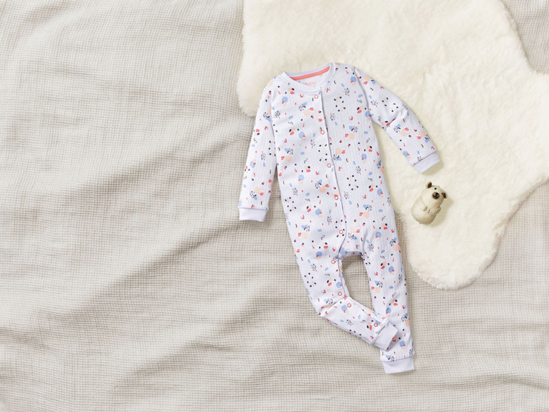 Prejsť na zobrazenie na celú obrazovku: lupilu® Dievčenský bavlnený overal na spanie pre bábätká BIO – obrázok 10