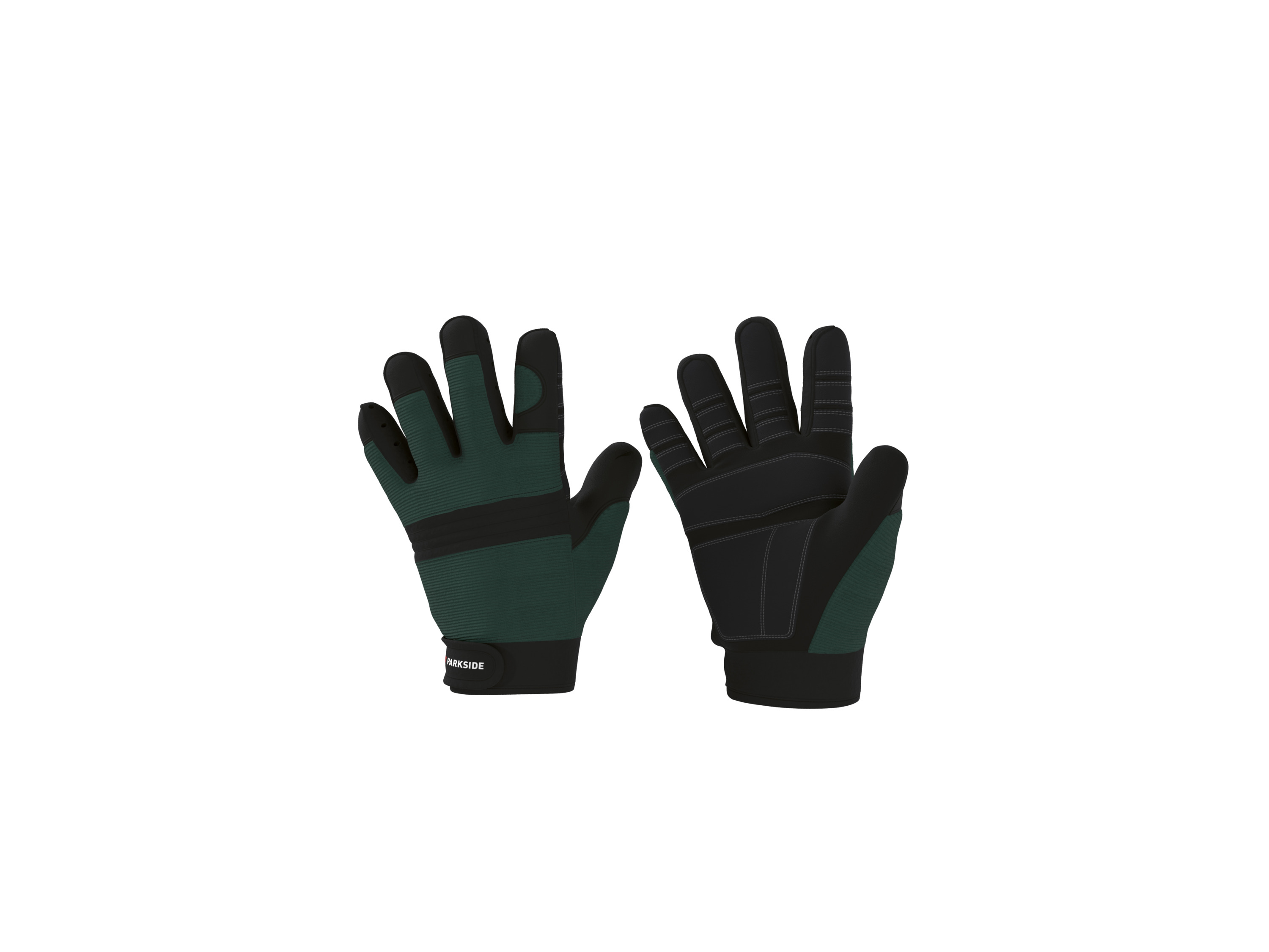 PARKSIDE® Pracovné rukavice (zelená/čierna, 7)