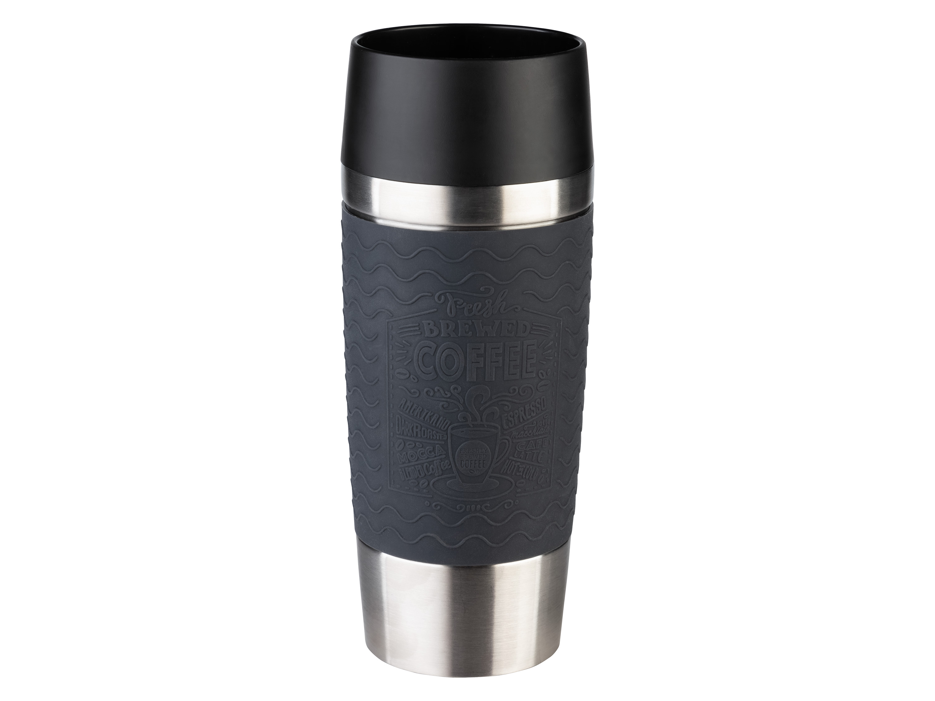 E-shop Tefal Cestovný hrnček, 360 ml (tmavosivá)