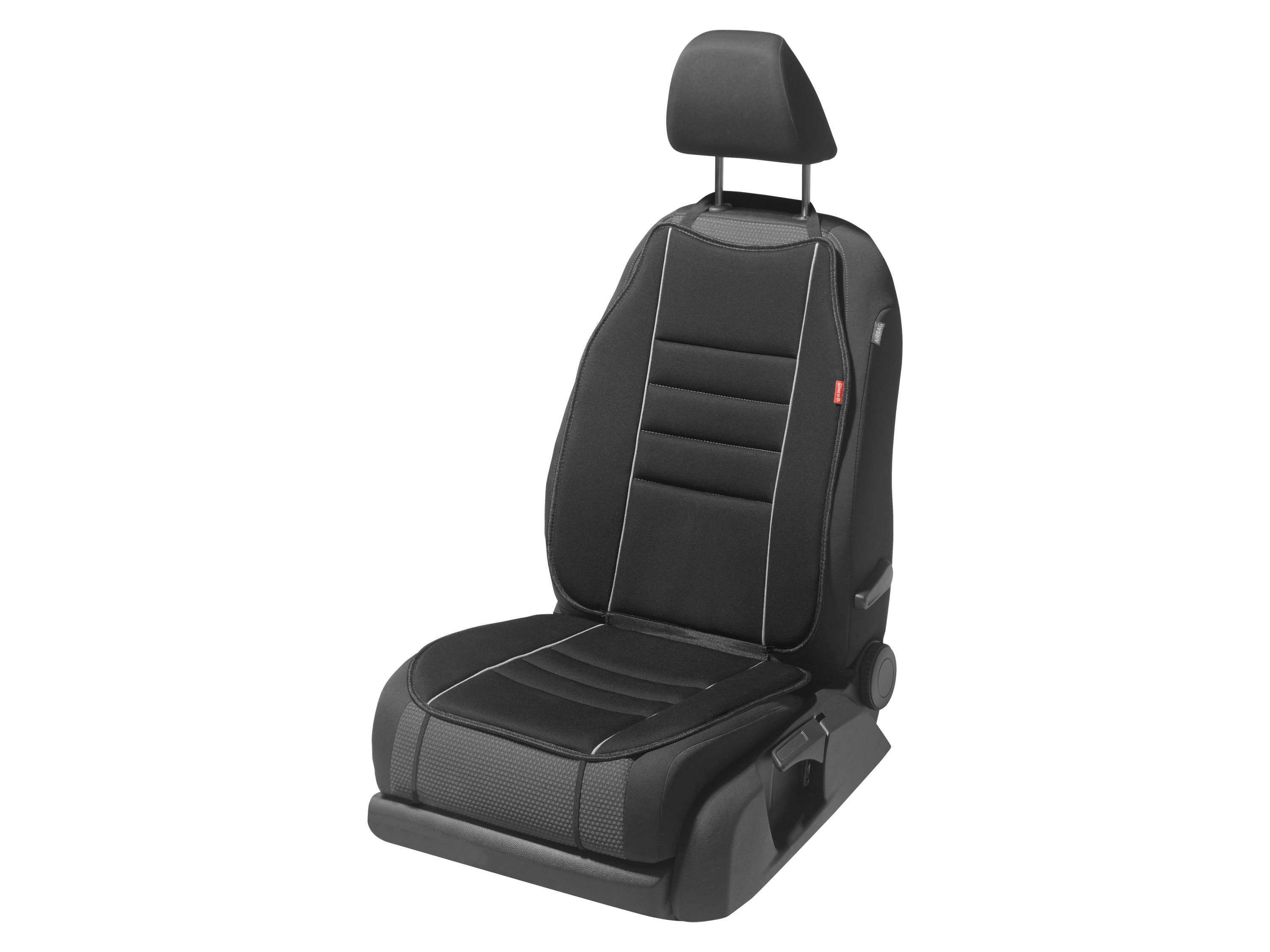 ULTIMATE SPEED® Podložka na autosedadlo (čierna/sivá)