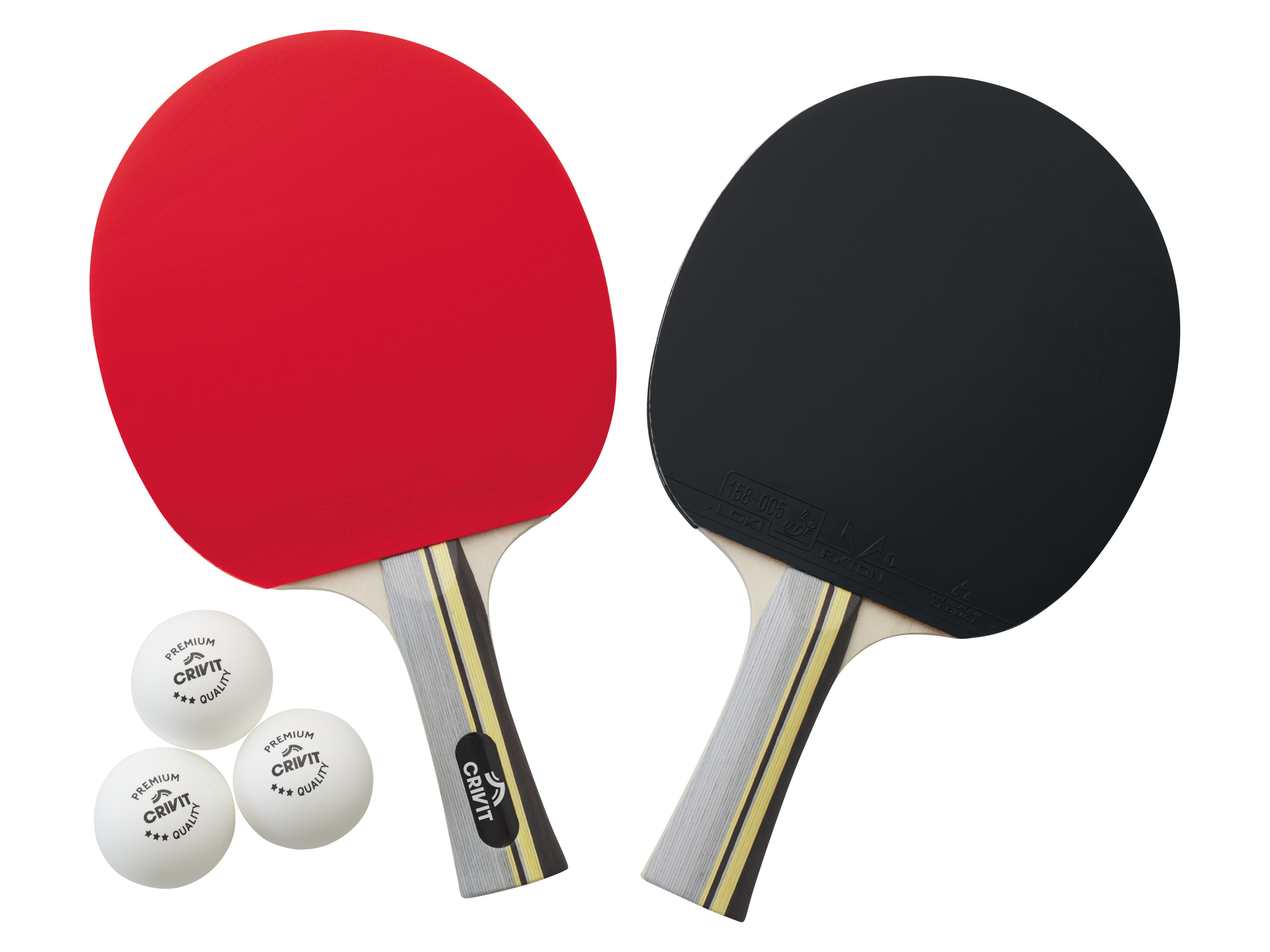 CRIVIT Rakety/Sieť na stolný tenis (rakety na stolný tenis)