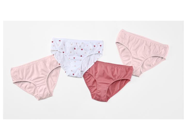 esmara® Dievčenské nohavičky, 4 kusy