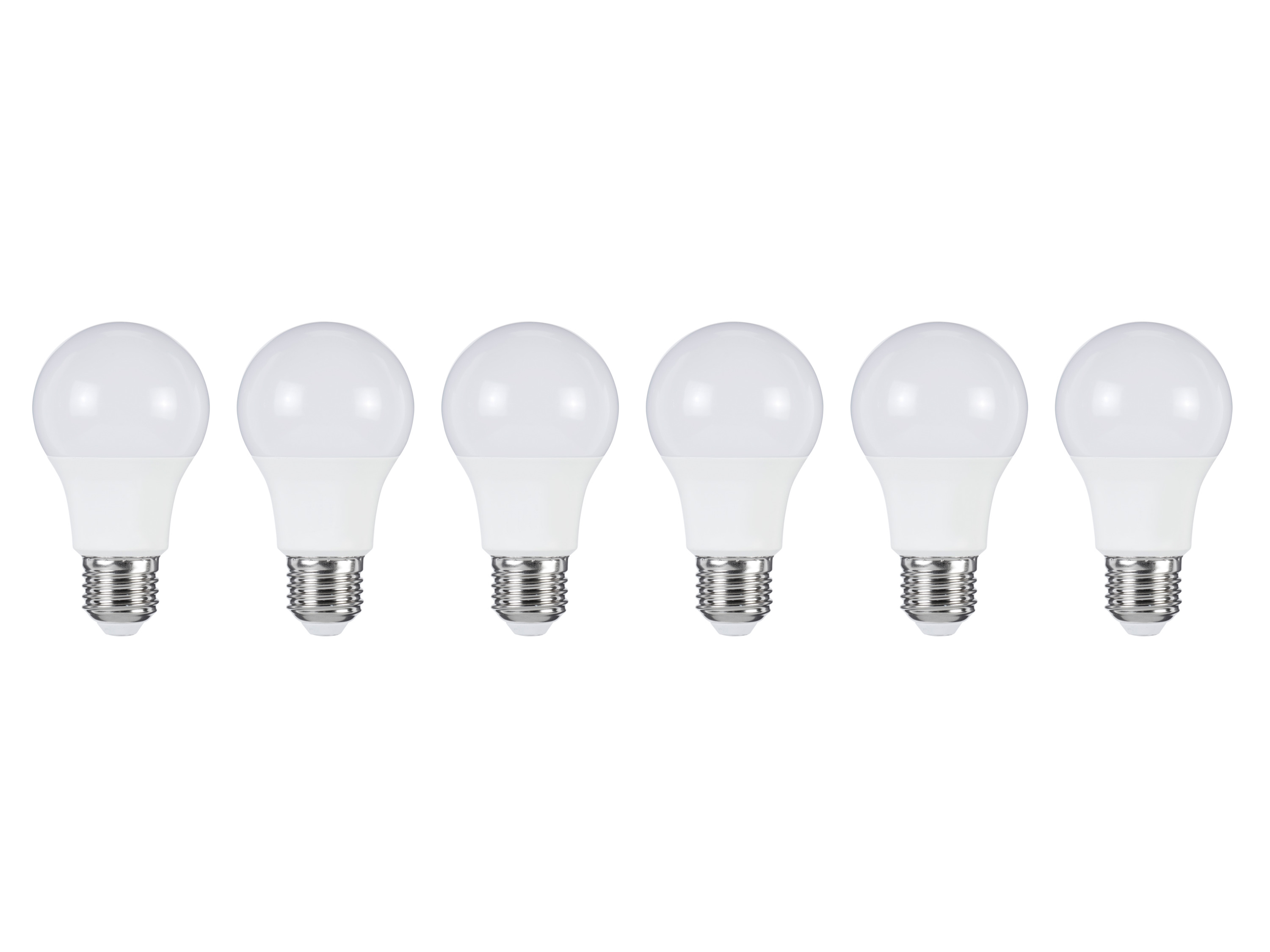 LIVARNO® LED žiarovky, 6 kusov (hruška E27)