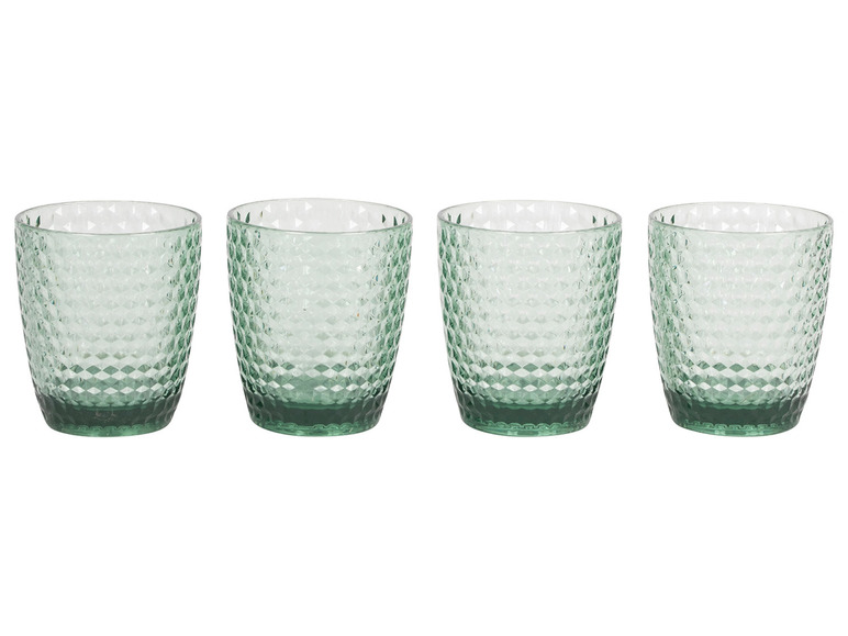 Cambridge Plastové poháre, 4 kusy (poháre/zelená)